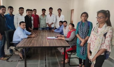 जायल राजकीय महाविद्यालय में क्लस्टर कैम्प का हुआ आयोजन।