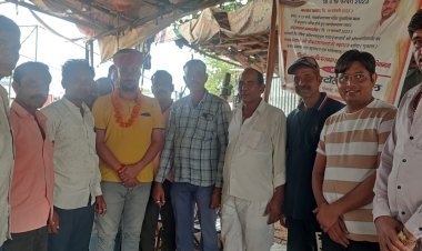 प्रदेश कांग्रेस कमेटी के नव नियुक्त सदस्य हनुमान बांगड़ा का जायल आगमन पर स्वागत