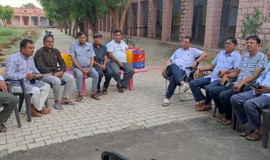 भारत विकास परिषद की बैठक विभिन्न गतिविधियों पर हुई चर्चा।