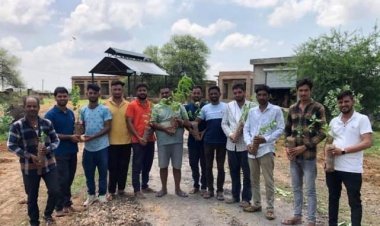 सर्व समाज मुक्तिधाम सूर्यनगरी लीलण चौक जायल में युवाओं ने किया श्रमदान एवं वृक्षारोपण के तीन दिवसीय कार्यक्रम का आगाज़