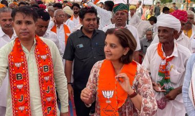 भाजपा परिवर्तन संकल्प यात्रा का युवा नेता सुरेन्द्र पंवार ने किया स्वागत