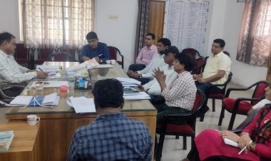 आकांक्षी ब्लॉक कार्यक्रम बैठक का आयोजन,संकल्प सप्ताह का होगा आयोजन।