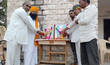 छाजोली में मनाई महात्मा गांधी एवं  लाल बहादुर शास्त्री जयंती ।