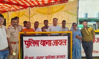 जायल नगरपालिका में 18 बेरिगेट का लोकार्पण यातायात सुविधावो को मिलेगा बढ़ावा