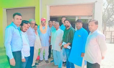 भार्गव विकास समिति कुचामन सिटी ने राज्यमंत्री को सोपा ज्ञापन