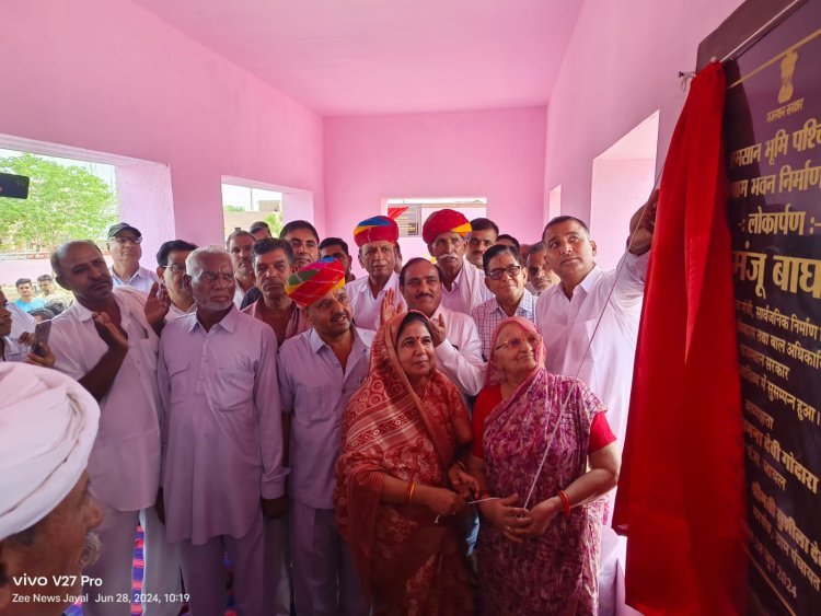 गांवो का सर्वागीण विकास पहली प्राथमिकता - राज्यमंत्री बाघमार।