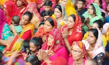 श्री श्याम बाबा मन्दिर में देवशयनी एकादशी पर भक्तों का उमड़ा सैलाब।