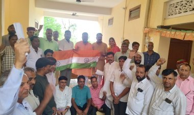 हर घर तिरंगा अभियान की बैठक का कुचामन भाजपा कार्यालय में आयोजन