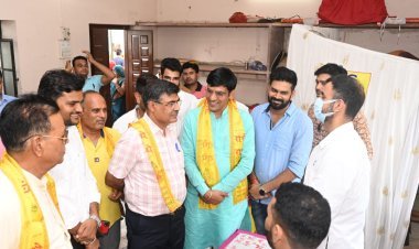 शिव मन्दिर में हुआ विशाल निःशुल्क चिकित्सा शिविर   का आयोजन