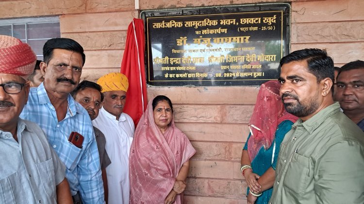 बिना भेदभाव प्राथमिकता के साथ होगा क्षेत्र का चहुमुखी विकास- राज्यमंत्री डॉ बाघमार
