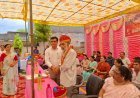 एक ही विद्यालय से प्रथम जोइनिंग वही से रिटायर हुए शिक्षक राजेश मुदगल।