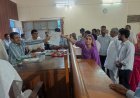 जायल नगरपालिका अध्यक्ष पद के लिए कांग्रेस का नामांकन दाखिल।  कमलेश लोमरोड़ को कांग्रेस ने बनाया अध्यक्ष पद का उम्मीदवार।