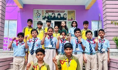 बचपन स्कूल जायल के विद्यार्थियों का अंडर-11 टूर्नामेंट में शानदार प्रदर्शन, 9 पदक जीतकर बढ़ाया विद्यालय का गौरव